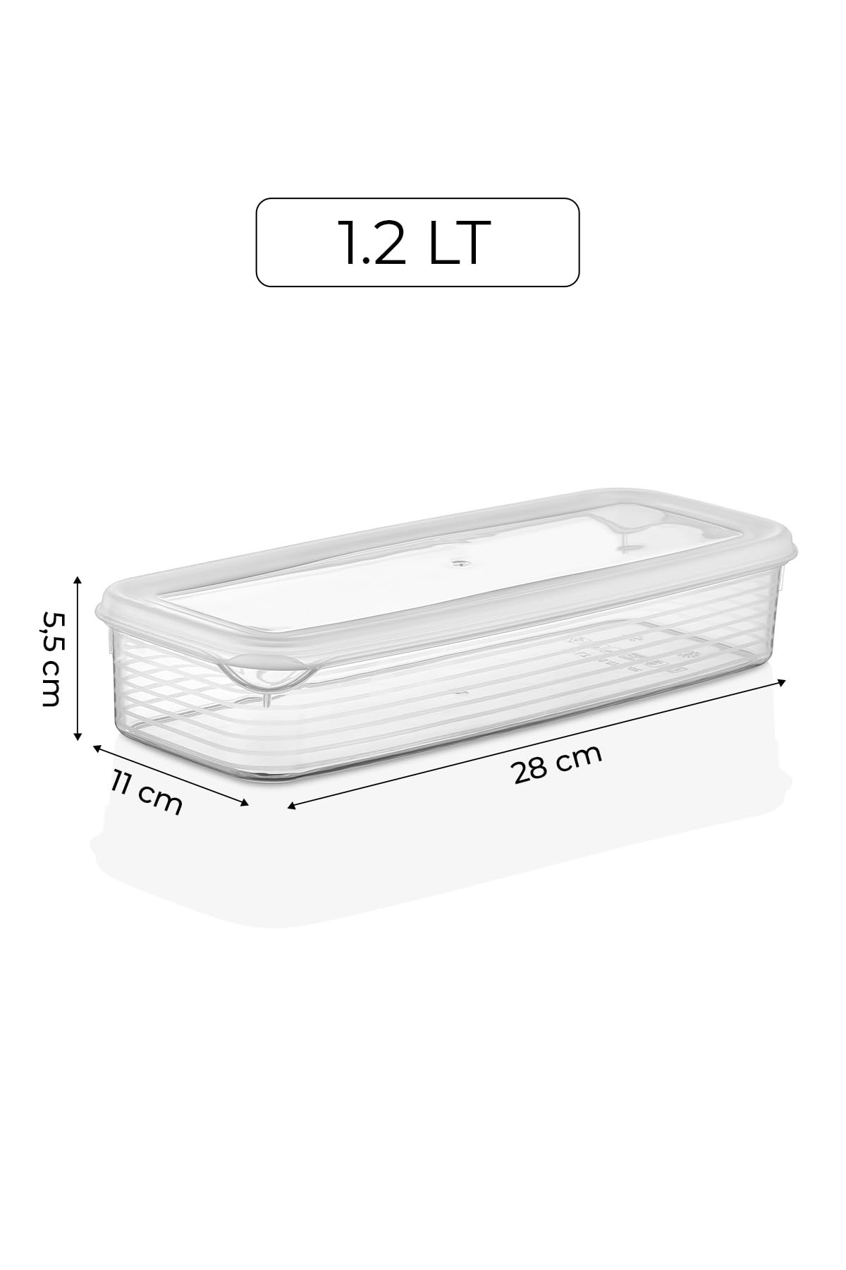 20-teiliges Frischhaltedosen Set mit Deckel – Vorratsdosen 250 ml, 1,2 L, 1,6 L & 2,3 L – BPA-frei, Mikrowellen-, Gefrierschrank- und Spülmaschinengeeignet