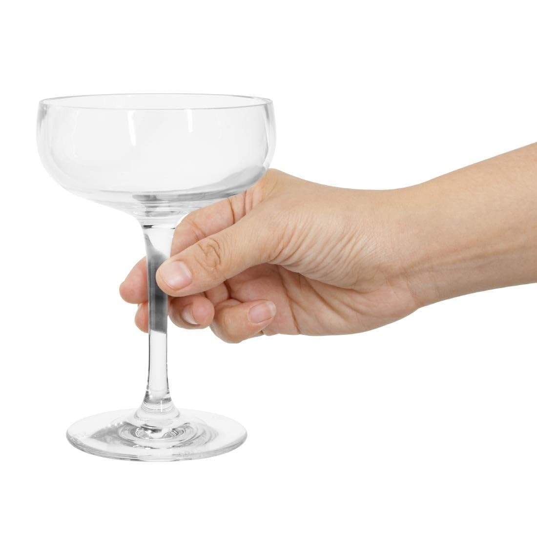 Olympia Kristallon Lot de 12 coupes de champagne en polycarbonate 210 ml