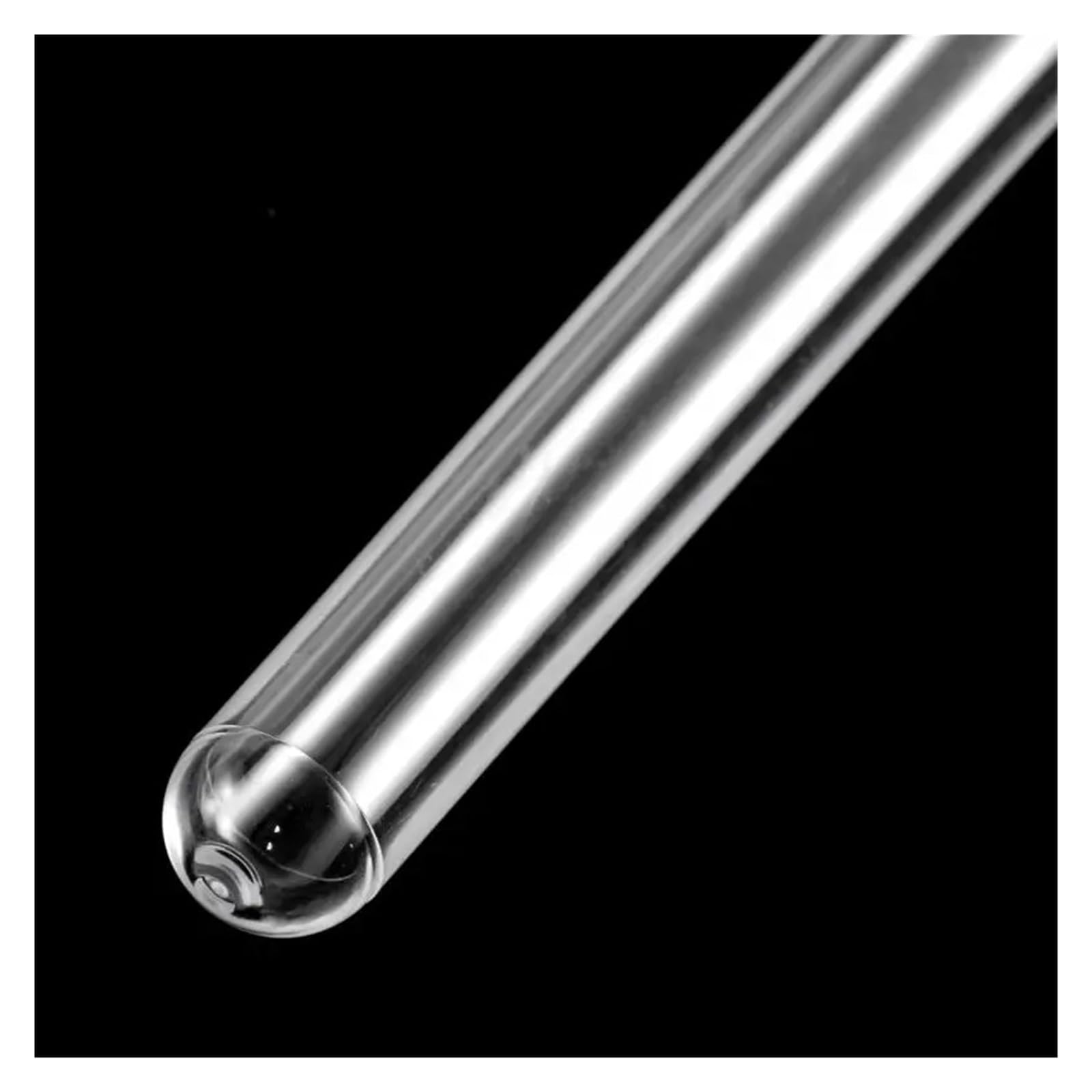 yingyingjia 200 Szt./opakowanie 12x100mm Przezroczyste Laboratoryjne Przezroczyste Plastikowe Probówki Fiolki Z Zatyczkami Push Artykuły Laboratoryjne Szkolne