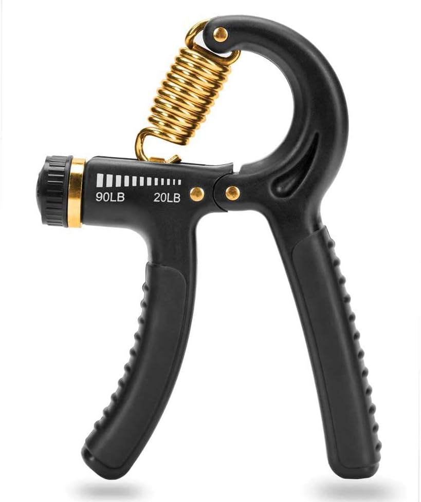 SKLZ Grip Strength Trainer Adjustable Resistance Trainer for Hand, Wrist, and Forearms