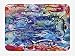 Produktbild MLNHY Cars Bath Mat, Worldwide Off Road Famous Safari Rally Truck with Skull Pirate Flag Camouflage Design, Plush Bathroom Decor Mat with Non Slip Backing, 23.6 W X 15.7 W Inches, Grey Brown