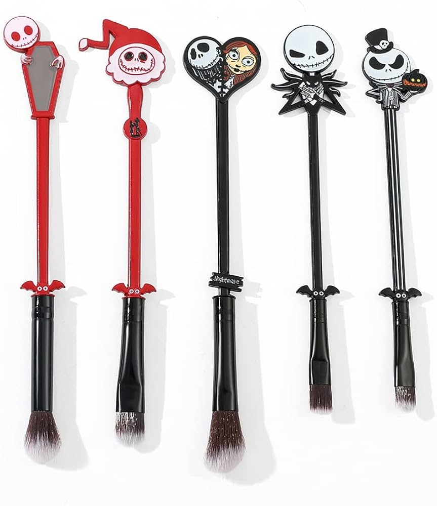 Nightmare before christmas makeup brush set Clearance