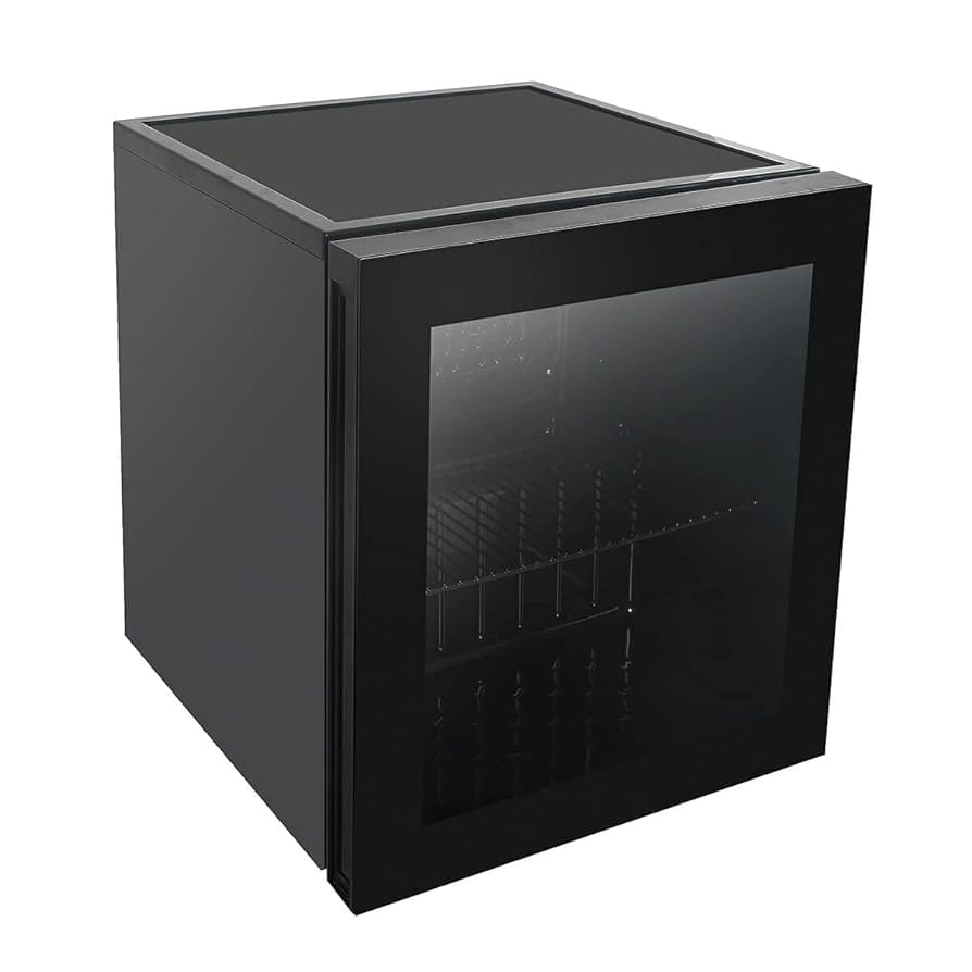 Amazon | Hijiru 業務用冷蔵ショーケース55L/ブラック【HJR
