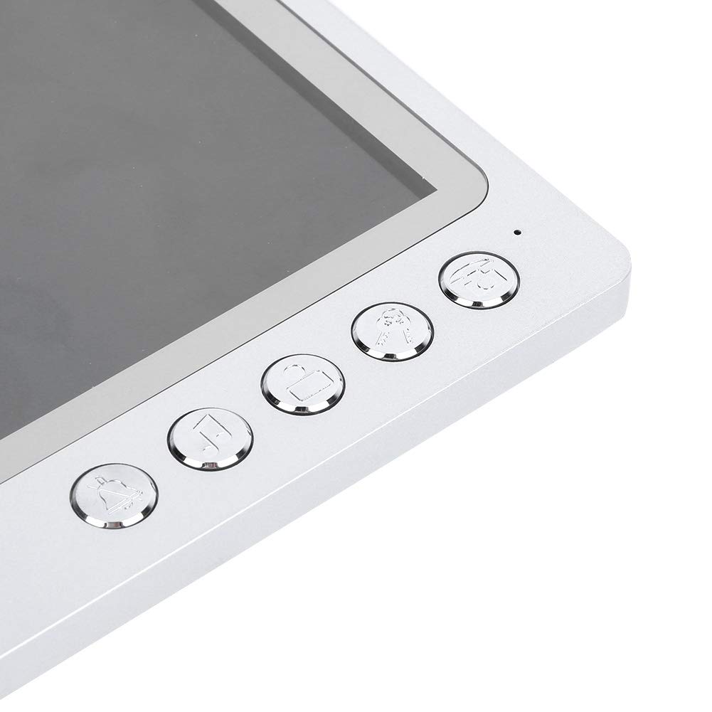 Drahtlose Video-Türklingel, 9-Zoll-Wifi-Video-Intercom-Türklingelhalterung IP65 Wasserdicht, Nachtsicht, Fotoaufnahme-Aufnahmesystem 100-240V(MICH)