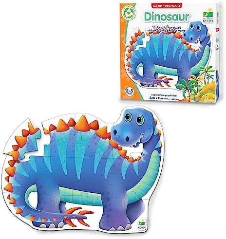 The Learning Journey - My First Big Floor Puzzle - Dinosaur - Dinosaur Puzzle for Kids -Toddler Games & Gifts for Boys & Girls Ages 2 Years and Up - Award Winning Games and Puzzles