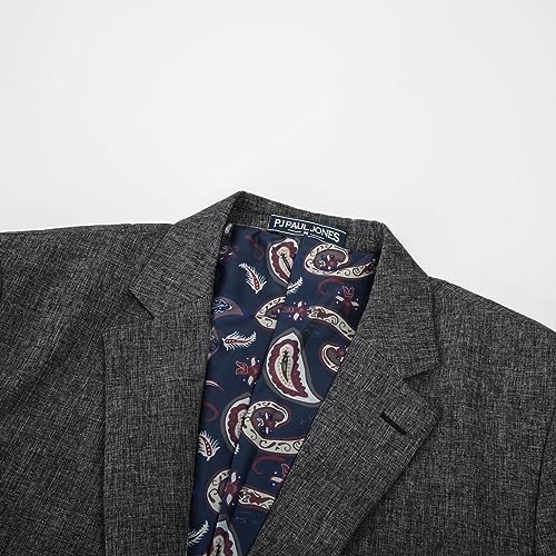 Image of PJ PAUL JONES Mens Casual Sport Coat Blazer Two Buttons Lightweight Business Jackets