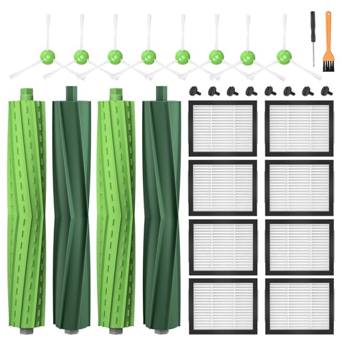 22 pièces d'accessoires pour aspirateur iRobot Roomba i7 i7+ j7 j7+/Plus i3 i3+ i4 i4+ i6 i6+ i8 i8+ E5 E6 E7, pièces de rechange pour aspirateur iRobot...