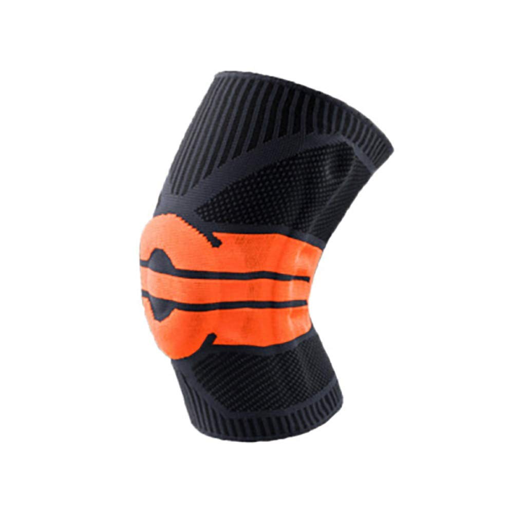 Rodilleras Deportivas Antideslizantes, Soporte de 1 par, Alta Elasticidad, Ajustables, para Baloncesto y Voleibol, Protector de Seguridad.