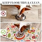 Dog Food Mats for Floors, Absorbent Dog Bowl Mat for Food and Water Dispenser, Quick Dry Cat Food Mat Pet Supplies - Image 3