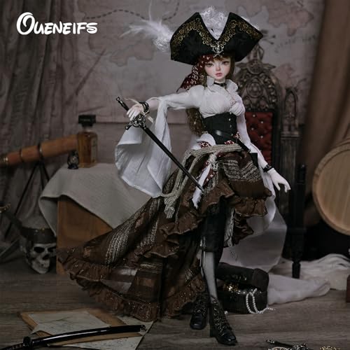 Muñeca Lynn Bjd 1/4 Capitán Pirata Resina miniatura 6