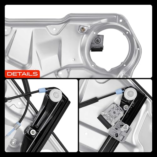 Frankberg Fensterheber Mit Grundträger Vorne Rechts Kompatibel mit B-o-r-a 1J2 1J6 Golf IV 1J1 1J5 1997-2006 1J4837462H