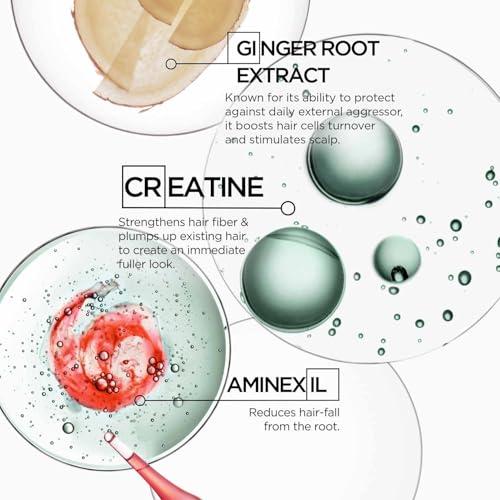 Image of Kerastase Genesis Homme Anti-Hair Fall Thickening Shampoo For Men | For Weakened Hair, Prone to Thinning | Thickness Boosting Shampoo| With Ginger Root Extract & Creatine | 250ml