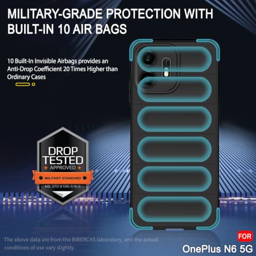 Image of TheGiftKart Liquid Silicon Back Cover Case for OnePlus N6 5G | Shockproof Military Grade Protection | Micro-Fibre Cloth On Inner Side | Anti-Slip Grip Back Case Cover for OnePlus N6 5G (TPU, Black)
