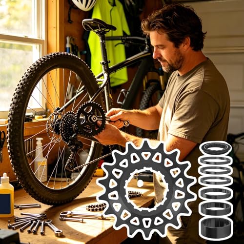 Pignon single speed roue libre modifiable pour vélo ville et VTT