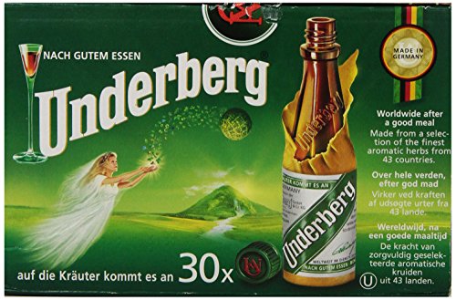 Underberg Bitters Pack of 30 Bottles 20ml each