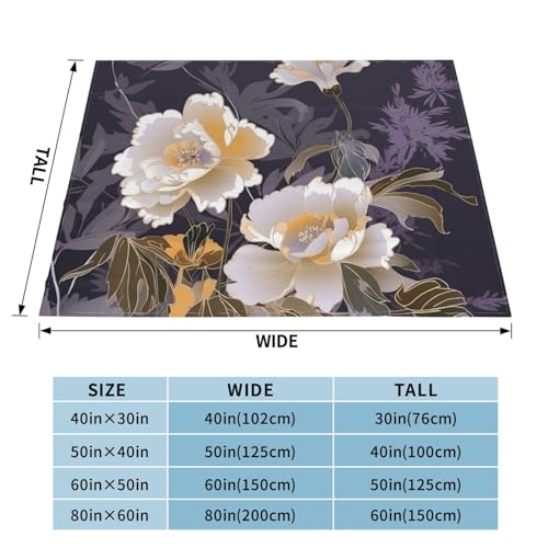 Couverture pour canapé flanelle douce violette, plaid microfibre toutes saisons - 4