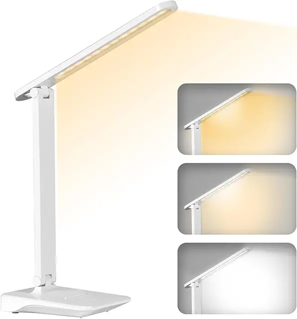 Lampe LED Sans Fil Diboniur - 2400mAh, 3 Modes, Luminosité Réglable, Pliable