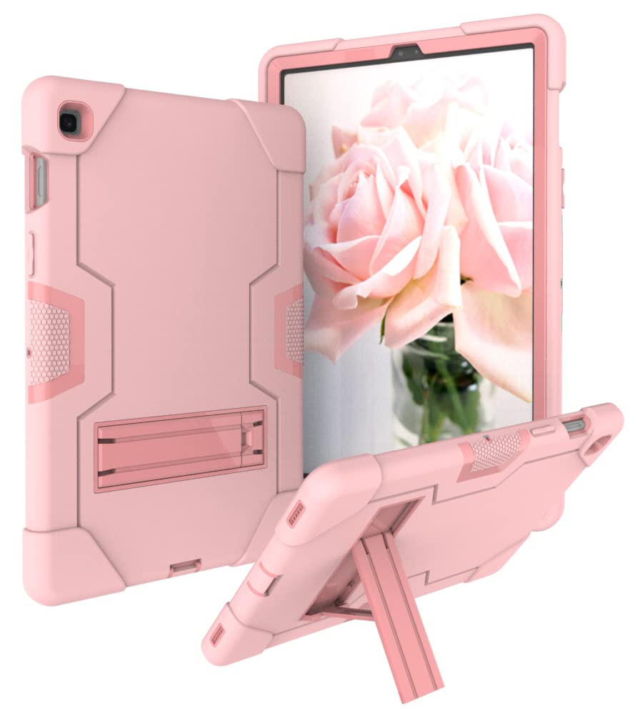 Coque silicone compatible Samsung Galaxy Tab S5E 10.5 SM-T720 rose