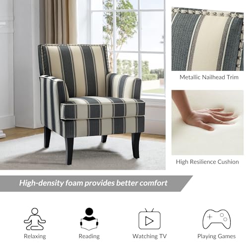 Sillón Moderno Plegable Negro miniatura 4