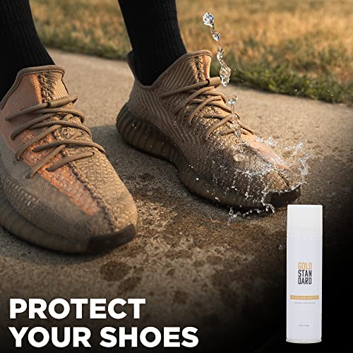 Gold Standard Premium Water-Repellent Shoe Protector Spray – 5 Oz. Suede Shoe Protector Spray Waterproof Formula Repels Water And Stains thumb #2