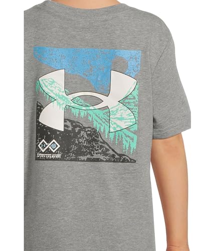 Image of Under Armour Boys' Short Sleeve Graphic T-Shirt, Soft & Comfortable, Outdoor Collection