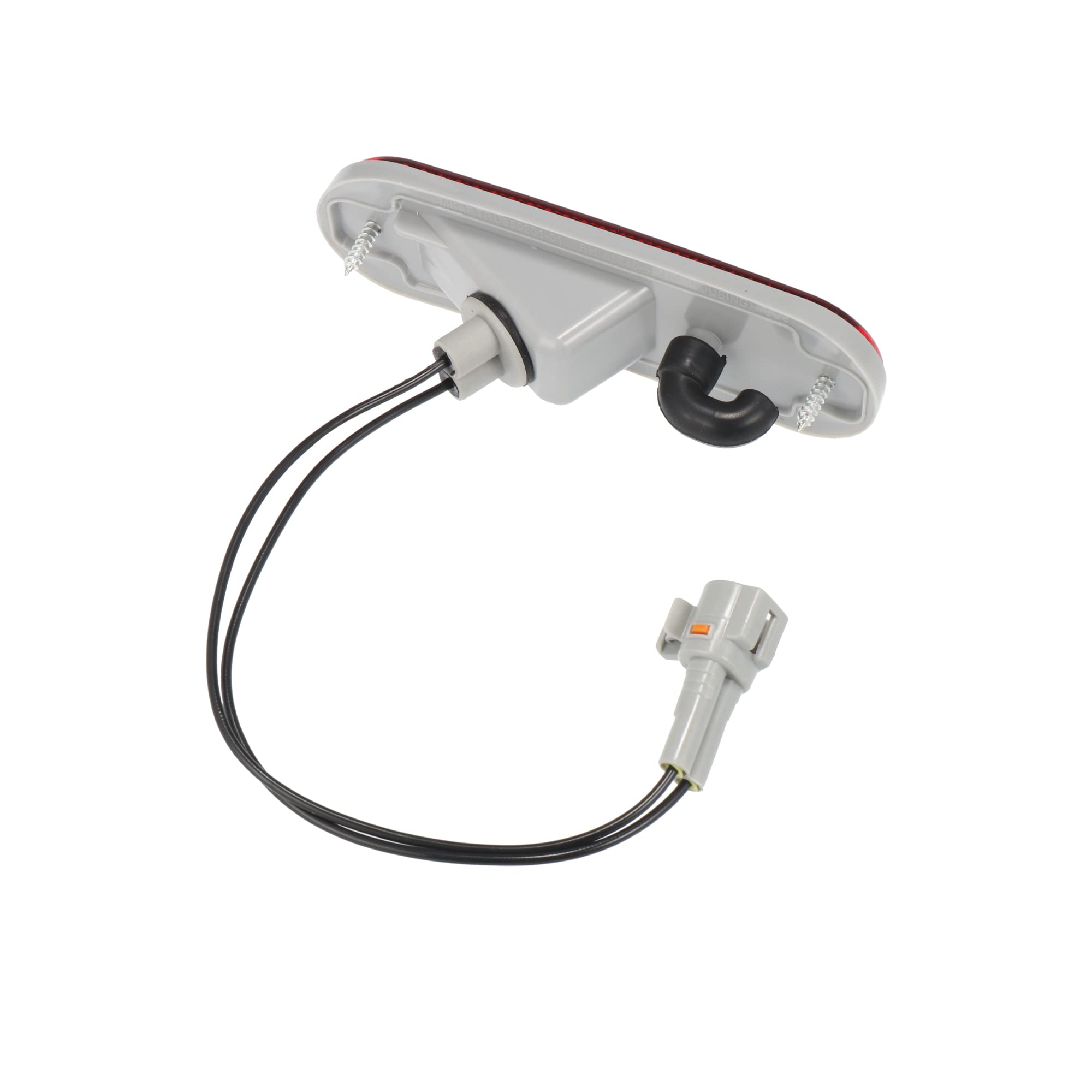 Amazon.com: X AUTOHAUX Exterior Rear Bumper End Reflector Side