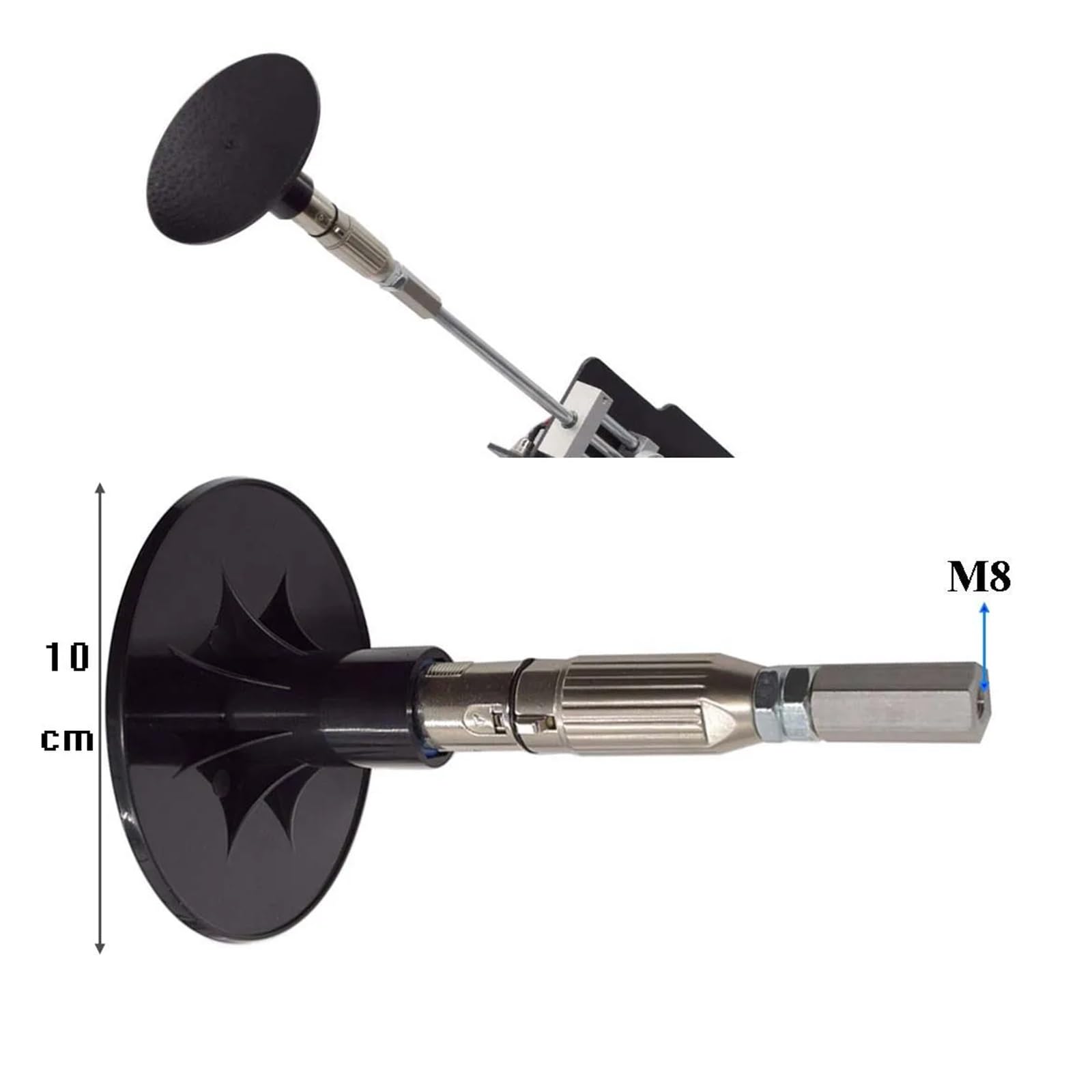 Automatyczny otwieracz do bram przesuwnych, Zestaw popychacza tłokowego Skok 40-160 mm Silnik dużej mocy 80 W Maksymalna siła 12,5 kg Zasilacz z regulacją prędkości Łatwy w montażu, z przejrzystymi in