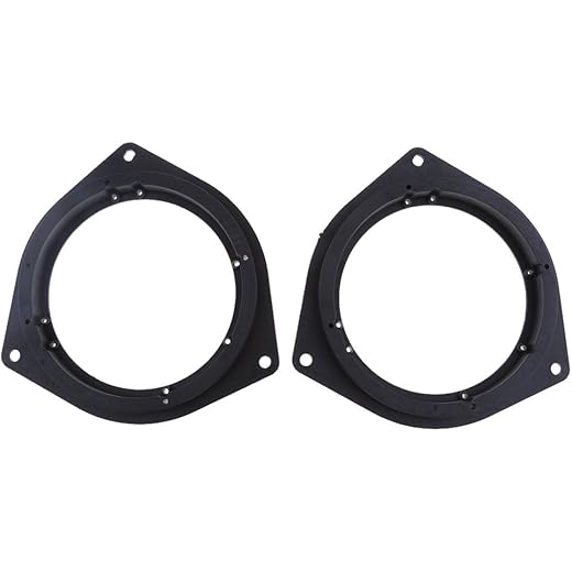 ATORSE 2Pieces 65 Inch Black Plastic Speaker Adapter Brack