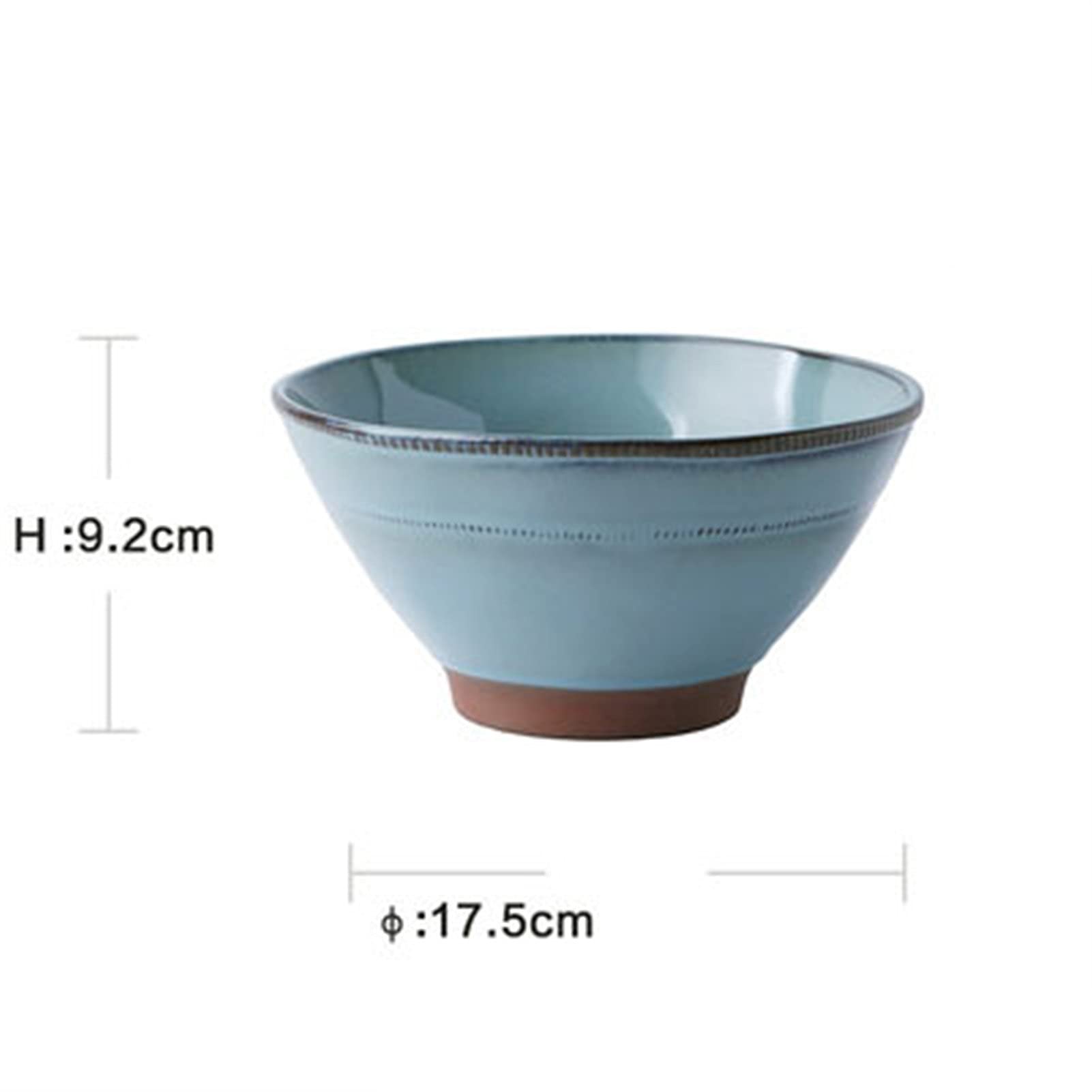 Miska do sałatek ceramiczna miska jedzenie stek oszałamiający talerz dom świeże owoce salaterka taca porcelana bardzo duża salaterka (B)