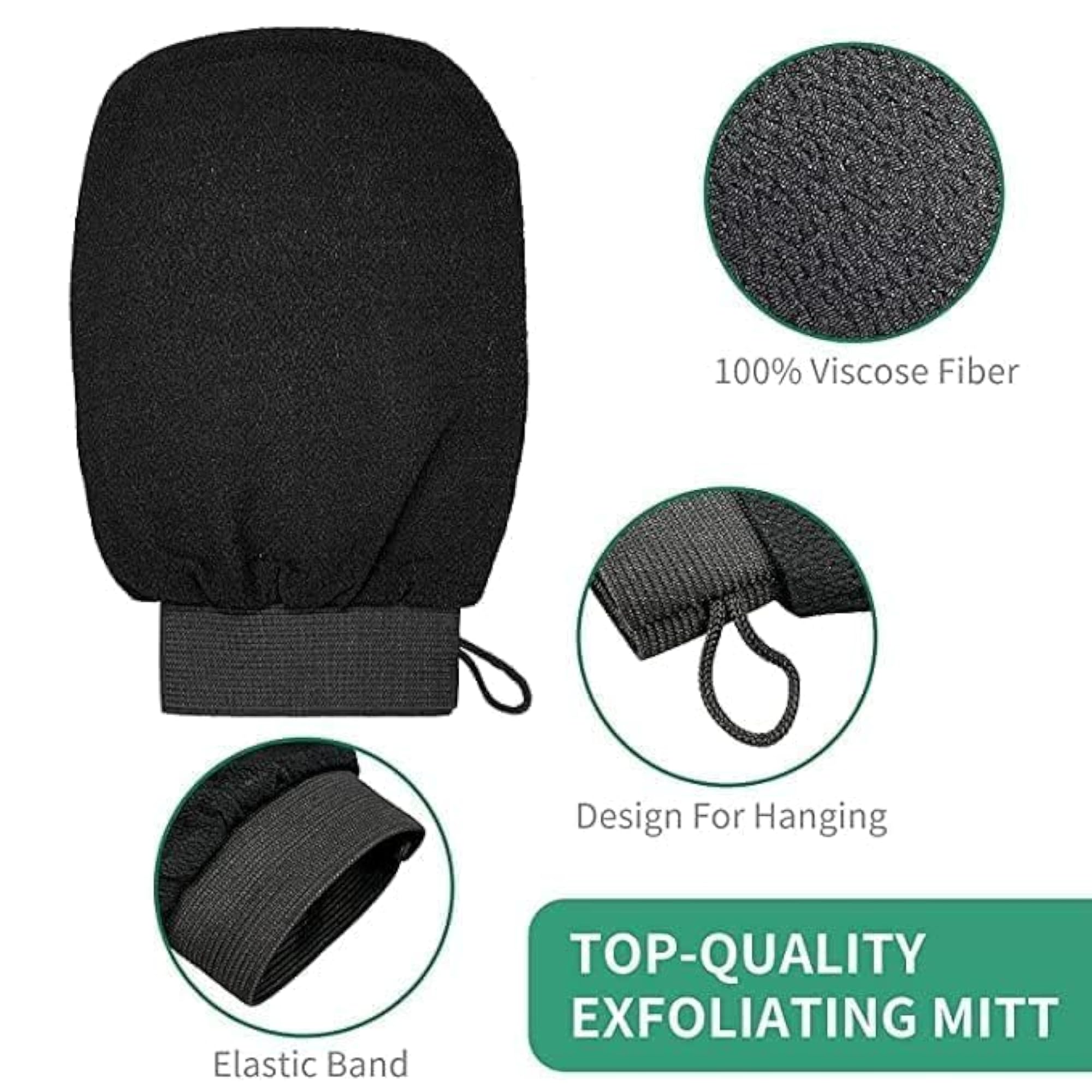 Exfoliating Glove for Dead Skin Removal