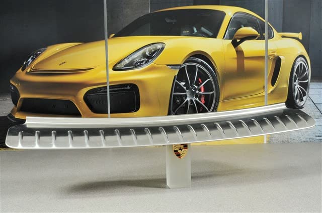 Kompatibel mit Porsche Cayenne E1 955 Blende/hintere Stoßstange Edelstahl/rear bumper trim