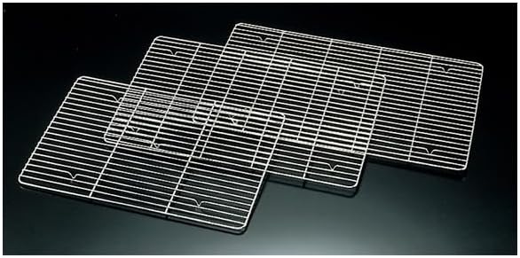 EBM 18-8 Container Rack for PC Numbers (Food Use, Border Diameter 0.2 inches (4 mm), Small, 150