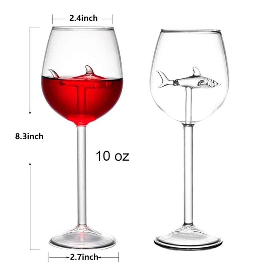 Amazon | ワイングラス シャークワイングラス 赤ワイングラス