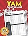 Yam: Carnet de scores: 130 Feuilles de Scores | Yams Grille de score | yahtzee bloc de marque.