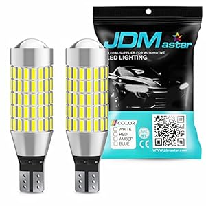 JDM ASTAR Extremely Bright 2000 Lumens 360-Degree Shine 921 912 90-EX Chipsets LED Bulbs For Backup Reverse Lights, Xenon White