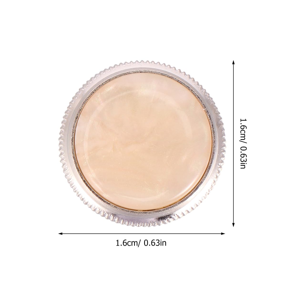 ULDIGI Musical Instrument Buckle Trumpet Button Key Cover Abs Repair Accessory