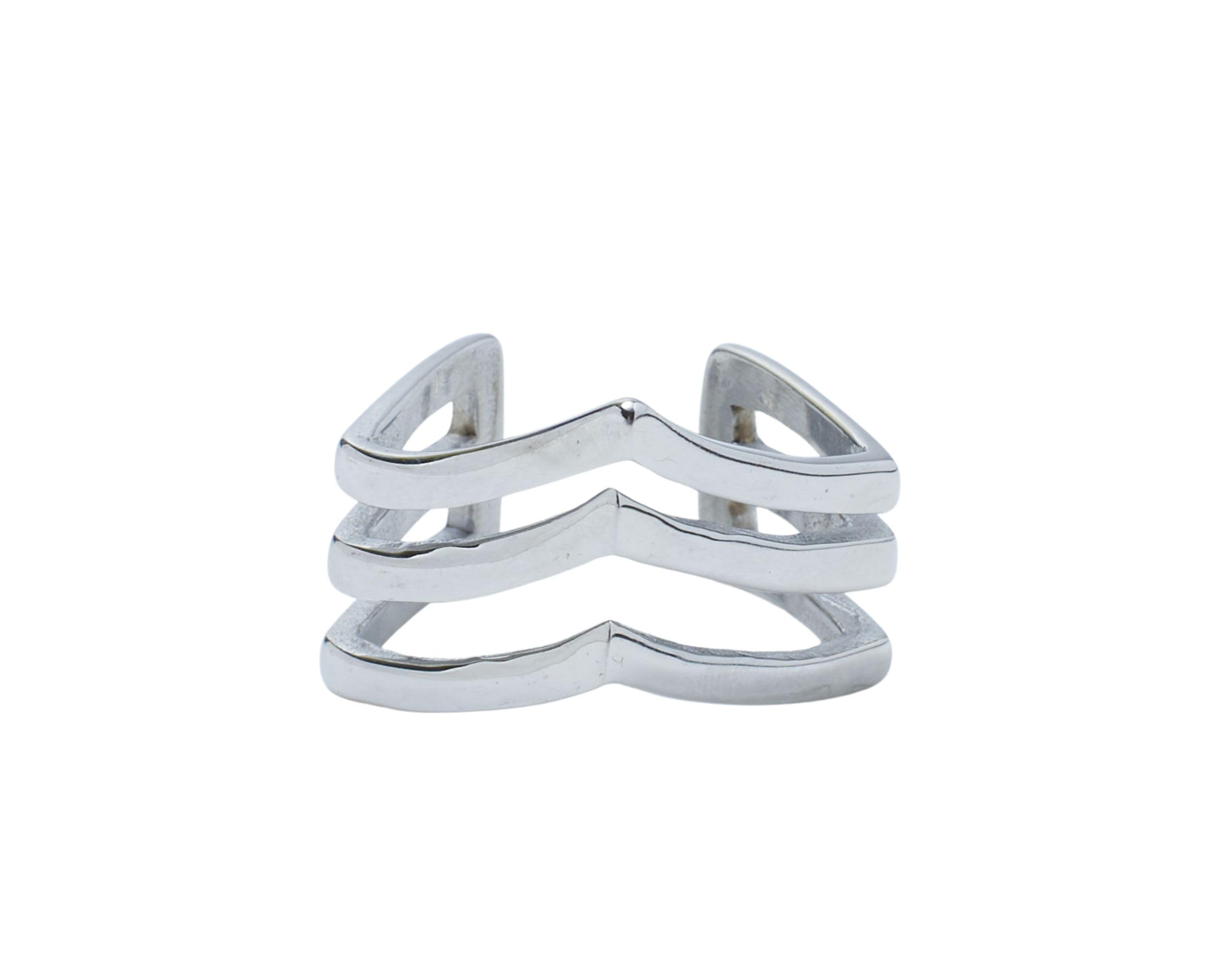 Salty Alpha Titans Finger Ring for Men & Boys | Stainless Steel | Stylish & Minimal | Birthday Gift | Aesthetic Jewellery | Accessories for Everyday Wear (B0CZJQ2HVG) Amazon Price History, Amazon Price Tracker