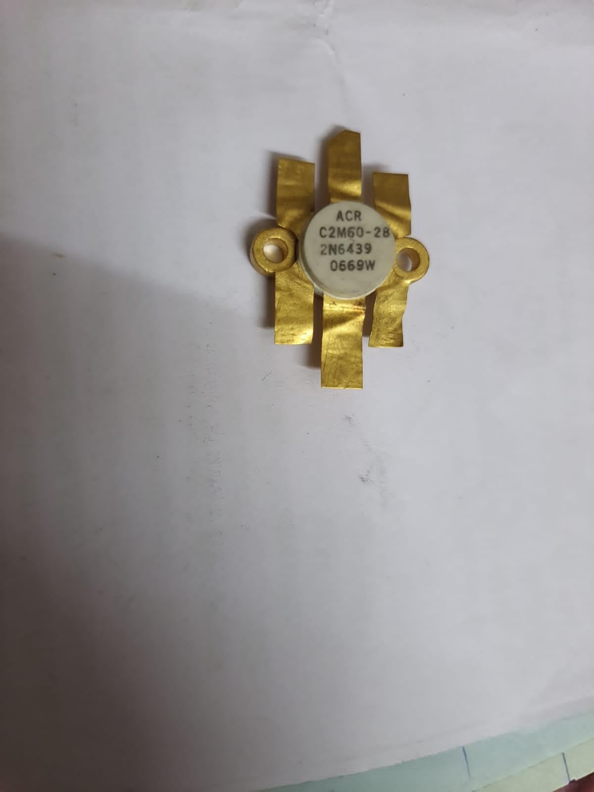 2N6439 RF Bipolar Power Transistor, Gold-Plated-image-43