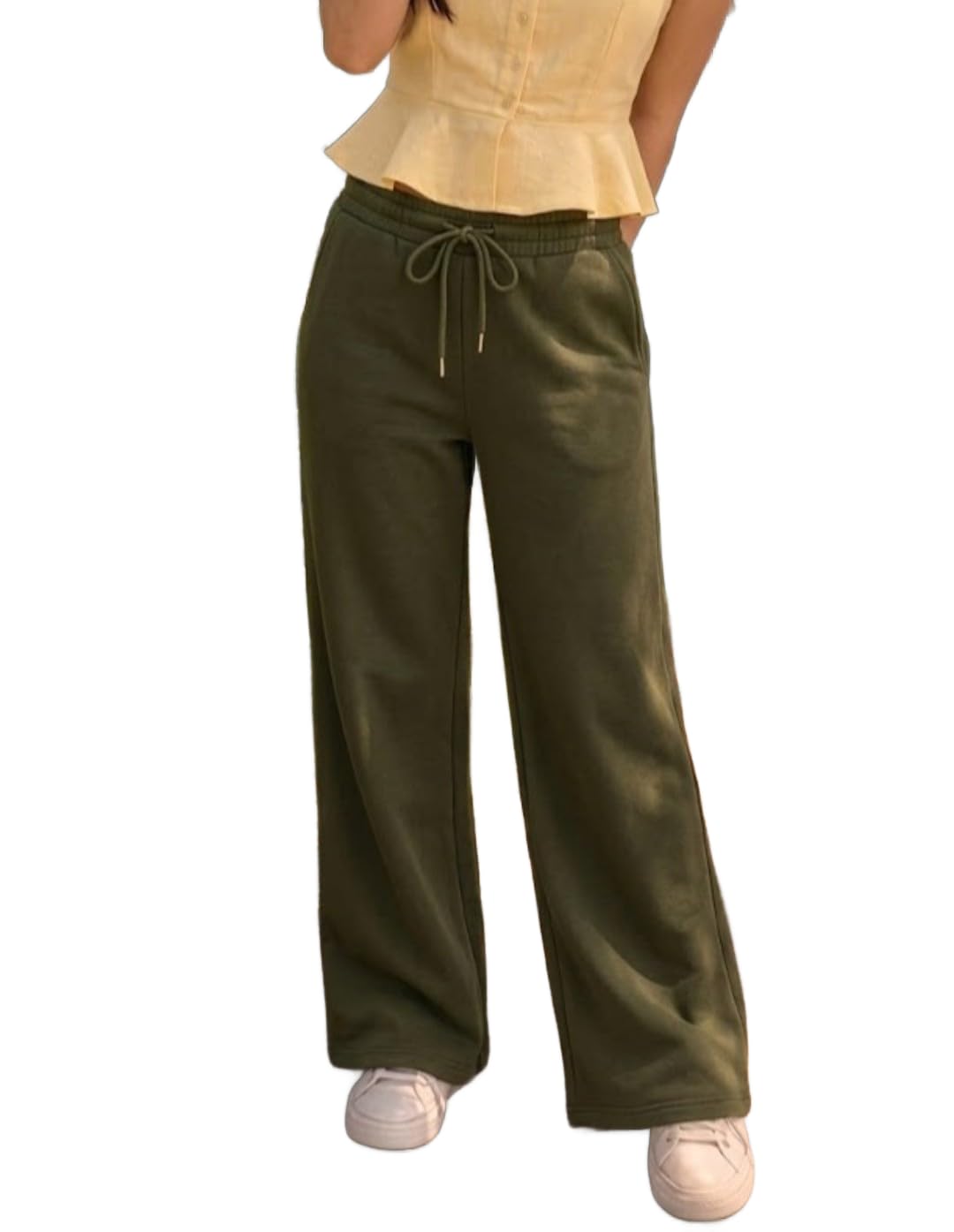 dockstreet Track Pant for Women || Baggy Fit || Track Pants || Full Elastic Jogger Track Pant ||-picture-46
