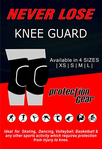 Image of NEVER LOSE Volleyball Kneepad (Neon, Kids)