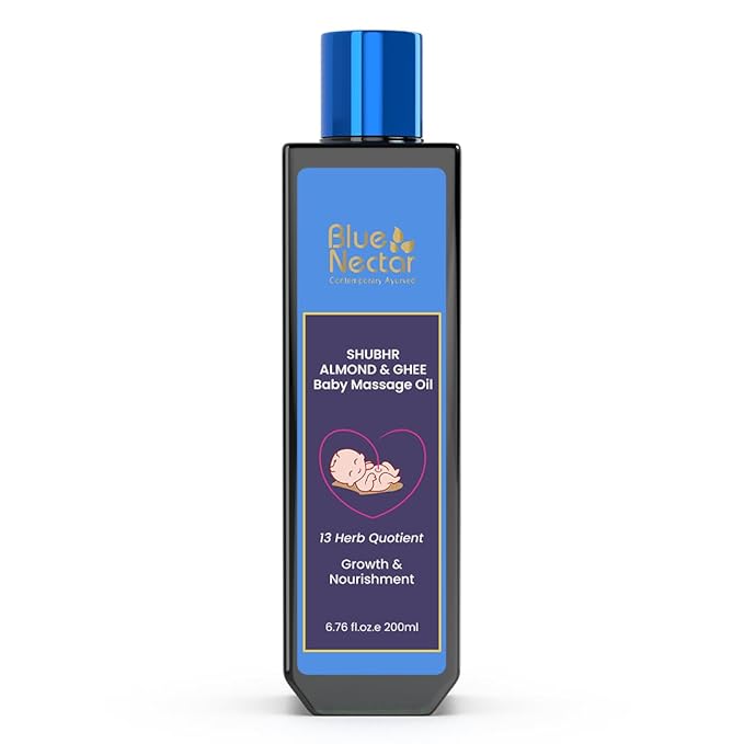 Blue Nectar Ayurvedic Baby Oil Blue Nectar Ayurvedic Baby Oil