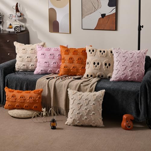  Fall Halloween Pillow Covers 18x18 Set of 2  - image 6
