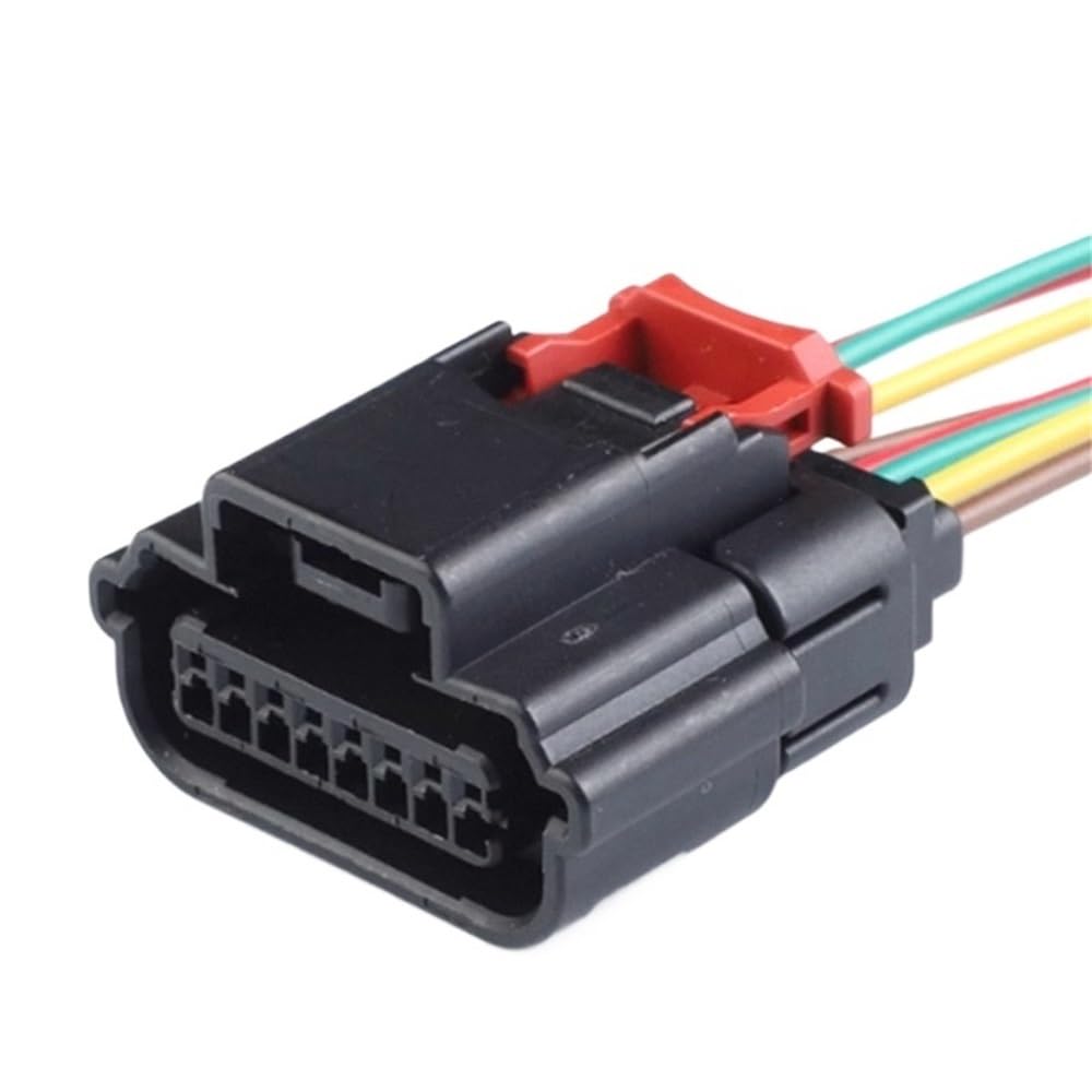 Stecker für Sensor Kompatibel Mit Chevrolet 1 Satz 8-poliger Luftmassenmesser MAF-Messgerät Elektrische Kabelanschlüsse Kabelbaumstecker ATSSPB-C08C-1AK(8 Pin Female)