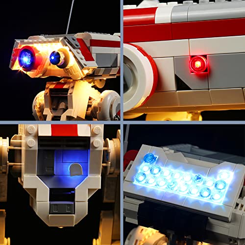 LED Light Set Compatible with Lego 75335 BD-1 Movable Droid Figure - Image 2