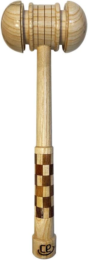 Cricket Bat Knocking Hammer for Preparing New Cricket Bat Gripping Cone 2 in 1