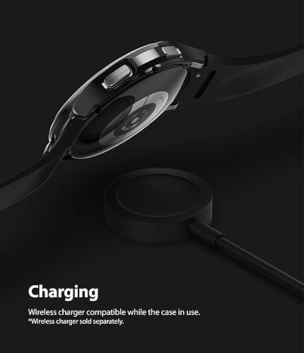 Miniatura 8 de Ringke Carcasa delgada 2 unidades compatible con Galaxy Watch 4 Classic de 1.654in, Watch 4 Bisel Solo marco Cubierta rígida de policarbonato