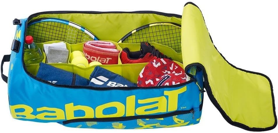 Amazon.co.jp: Babolat Duffle XL テニスバッグ (ブルー/アシッド