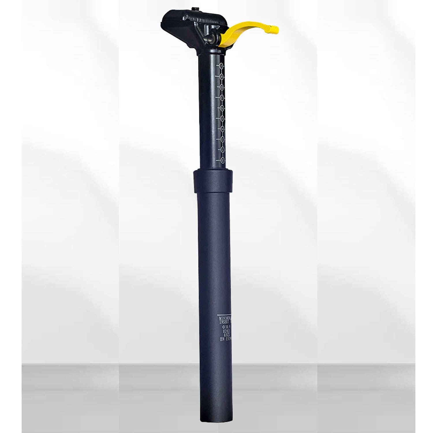 31,6 mm Tige de Selle Compte-Gouttes Commande Manuelle Tube de Selle de vélo 100 mm Amortisseur hydraulique réglable en Hauteur pour VTT VTT Vélo de Route,Tige de Selle télescopique pour vélo
