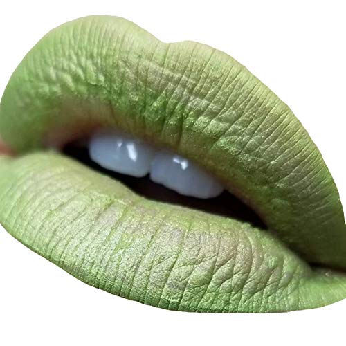Apocalyptic Beauty Green Goth Liquid Lipstick For Cosplay - 100% Vegan & Cruelty-Free Beauty Products Inspired By Horror, Pop Culture, And The Absurd (Deadite) #TOP1