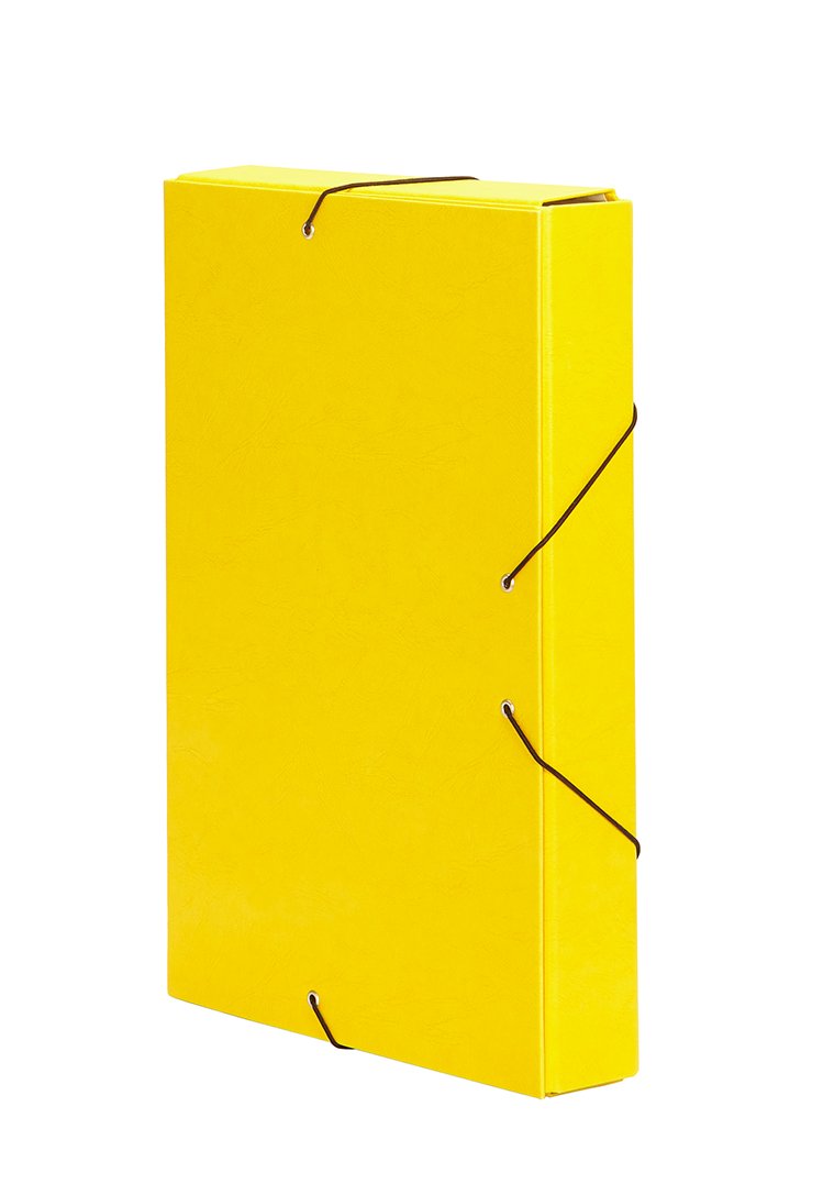 Pardo 967108 – Folder Projects 70 Closure Elastic Bands, Yellow